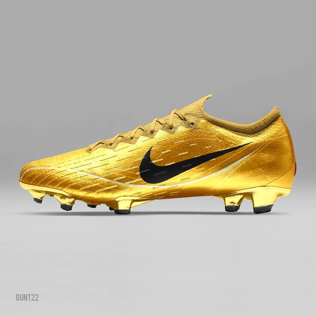 Nike mercurial gold on sale